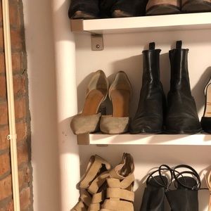 Vince D’orsay Suede Pumps Size 8